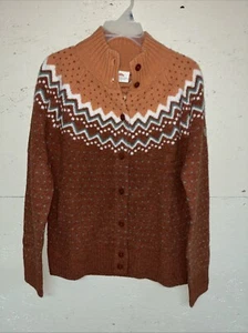 Neu mit Etikett Fjällräven Ovik Strickpullover Damen Gr. L Large Strickjacke 100 % Wolle nordisch - Bild 1 von 10
