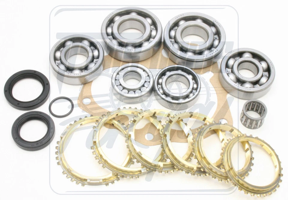 适用于日产卡车传动重建轴承套件 RWD 2WD 5 速 1998-ON — 第 1/1 张图片