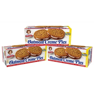 Little Debbie Oatmeal Creme Pies, Big Packs, 3 Boxes, Individually Wrapped - Picture 1 of 4