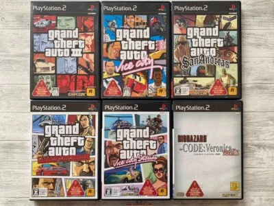 SONY PS2 Grand Theft Auto Ⅲ & Vice & liberty City & San Andreas & Code Veronica - Image 1 of 4