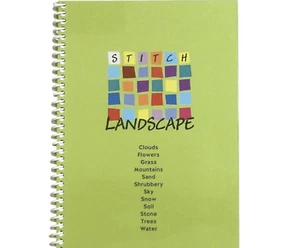 Little Canvas Shoppe Stitch Paesaggi punto ago cucitura libro di riferimento - Foto 1 di 1