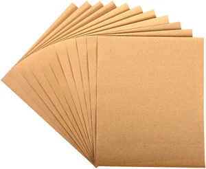 10 Blatt Flint-Schleifpapier Bogen 230 x 280 mm für Holz K40/60/80/100/120/180 - Bild 1 von 2