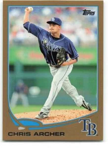 2013 Topps Update Gold #US320 Chris Archer NM-MT /2013 Rays ID:288766 - Picture 1 of 2
