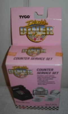 #12151 Novo Na Caixa Vintage TYCO Dixie's Conjunto de Acessórios para Balcão de Jantar - Imagem 1 de 4