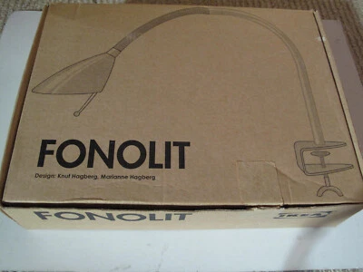 IKEA FONOLIT Gooseneck Bookcase Bedside Desk Clamp Lamp White (set of 2) - Image 1 of 3