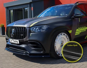 Frontspoiler Cuplippe ABS für Mercedes AMG GLS 63 4M.Bj.:2019-2023 carbon optik - Imagen 1 de 4