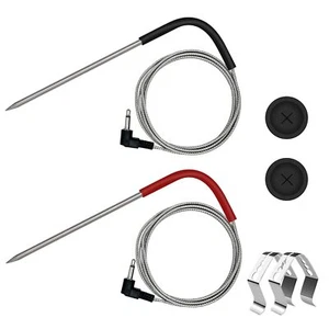 2-Pack Temp Meat Probe Replacement for Pit Boss Pellet Grills and Smokers, 3.... - Picture 1 of 8