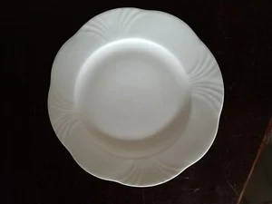VILLEROY & BOCH Arco Weiss Bread Plate, 6.25" Germany Art Deco - Picture 1 of 2