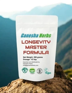 ¡EXTRACTO DE FÓRMULA ADAPTÓGENO LONGEVIDAD MAESTRO POLVO 27 HIERBAS SÚPER TÓNICAS! 200g. - Imagen 1 de 3
