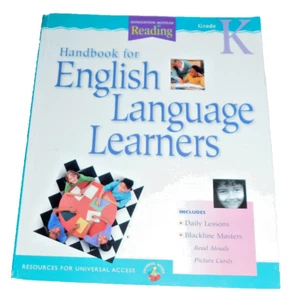 Handbook English Language Learners Houghton Mifflin Reading Grade K Teacher - Picture 1 of 4
