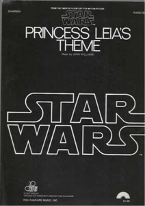 Star Wars 1977 Princess Leia's Themennoten, Klavier Solo, 1977 - Bild 1 von 1