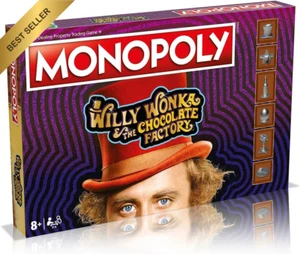 Willy Wonka Monopoly Game Ages 8+ - Picture 1 of 12