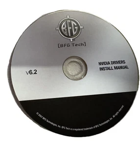 BFG v6.2 NVIDIA Drivers Install Manual - Photo 1/1