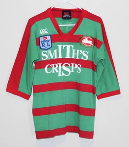 South Sydney Rabbitohs Smith’s Crisps Rugby Jersey NSW RL Canterbury Vintage 42 - Picture 1 of 12