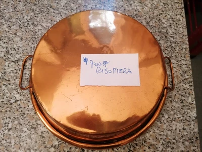 RISOTTIERA in RAME ANTICO primi '900 - Immagine 1 di 2