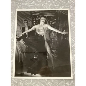 Vintage 1950s Burlesque Dancer 8x10 Photo Carole Jayne Photograph 6 - Picture 1 of 2