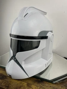 Casco de soldado clon electrónico fase 1 tamaño completo 1:1 Star Wars réplica de utilería - Imagen 1 de 7