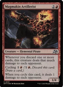 Magmakin Artillerist C Aetherdrift 137 NM Foil - Picture 1 of 2