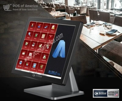 3nStar POS J6412 2.0GHz 8GB 240GB SSD Touchcomputer Windows 10 with Aldelo POS - Image 1 of 4