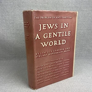 Jews In A Gentile World By Isacque Graeber - Problem of Anti-Semitism - Imagen 1 de 14