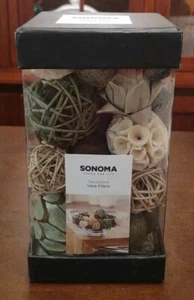 Sonoma Decorative Vase Filler Beige And Green NIB. WC - Picture 1 of 8