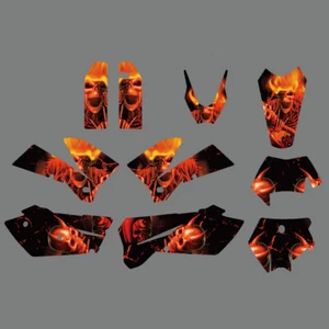 Team Graphics Decals Kit For KTM 125 200 250 300 400 450 525 EXC 2005 2006 2007 - Bild 1 von 5
