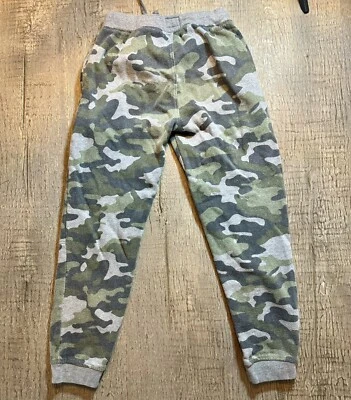 Pantalones deportivos Lee camuflados jóvenes niños M calce relajado jogger pull on Foto 1 de 4