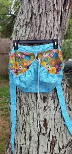 Handmade Egg Gathering/Harvest Apron - Totally Reversable. 100% Preshrunk Cotton - Picture 1 of 13