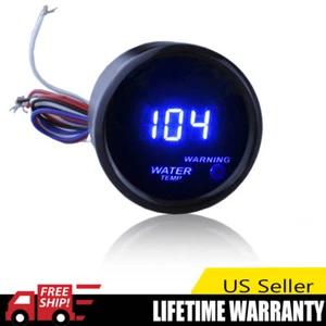 Medidor universal de temperatura LED LED digital azul de 2" 52 mm para automóvil medidor automático universal - Imagen 1 de 4