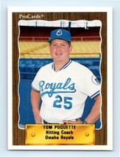 1990 ProCards Tom Poquette Omaha Royals #81