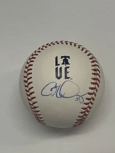 Cole Hamels Signed Rawlings Phillies City Connect Logo Baseball JSA - Picture 1 of 2