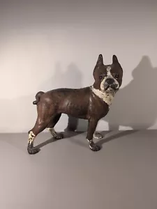 Fermaporta Boston Terrier in ghisa (M4R) alto 9" (JSF6) - Foto 1 di 7