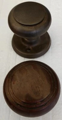 Antique Vintage Door Handle Knobs Parts Metal 1930's or 40's - Image 1 of 4