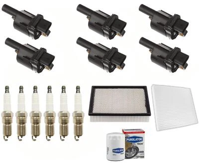 Velas de ignição e filtros para bobinas de ignição Chevrolet Silverado 1500 4.3L 14-2018 - Imagem 1 de 4