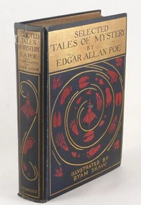Ausgewählte Mysteriengeschichten von Edgar Allan Poe, ill. von Byam Shaw, Lippincott 1909 - Bild 1 von 8