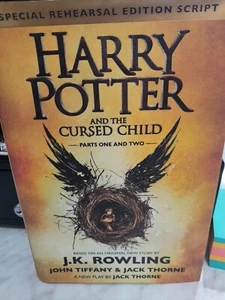 Harry Potter and The Cursed Child Special Rehearsal Edition Script by Rowling - Picture 1 of 9