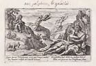 Crispin De Orologio Ovid Metamorphoses Galatea Polyphemus Acis Engraving