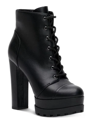 Botines JESSICA SIMPSON Mujer Negros 1.5 Plataforma Imala Puntera Tacón Bloque 9.5 M Foto 1 de 4