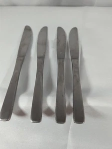 4 Tafelmesser Wallace Edelstahl SPARTA Muster - Bild 1 von 3