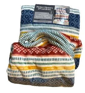 Better Homes & Garden Oversized Luxury Throw. Super Super Soft!! - Picture 1 of 5