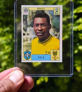 MEXICO 70, Panini Fußballer PELÉ BISVALIDA,rec - Bild 1 von 2