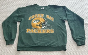 Trench, Green Bay Packers Sweatshirt Pull Over, Size L /42-44 - Picture 1 of 16