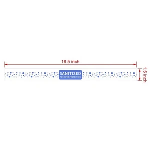 ESSENTIAL - Bedrucktes Toilettensitzband 16-1/2" breit x 1-1/2" Deepuse Anzahl 450 - Bild 1 von 2