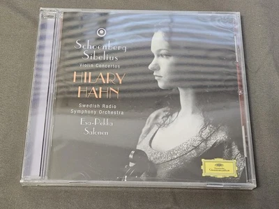 Hilary Hahn CD Schoenberg & Sibelius Violin Concertos Deutsche Grammophon 2008 - Imagem 1 de 4