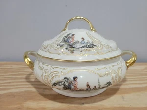 Rosenthal Classic Rose Hoeroldt Arkadien Arcadia 8" Cuenco de verduras cubierto redondo - Imagen 1 de 11