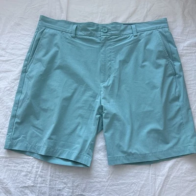 Pantalones cortos Vineyard Vines Performance Breaker, verdes, talla 36, golf para hombre, preppy, 843 Foto 1 de 4
