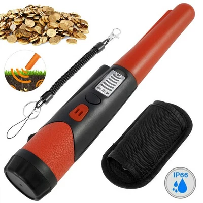 MARKENLOS Handheld Pinpointer LED Metalldetektor Metallsuchgerät Gold Metal Detector DHL