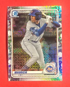 Ronny Mauricio ~ 2020 Bowman Chrome Mega Box ~ Mojo Refractor - Picture 1 of 2