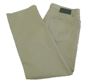 Calvin Klein Herren (Größe 36X32) Beige Jeans Flatfront Chino Hose 5 Taschen - Bild 1 von 4