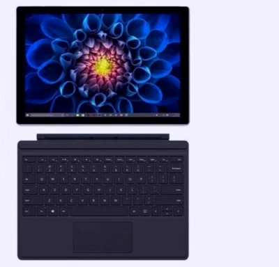 Microsoft Surface Pro 4, with detachable keyboard Intel i5, 4GB RAM 128 GB SSD - Image 1 of 4